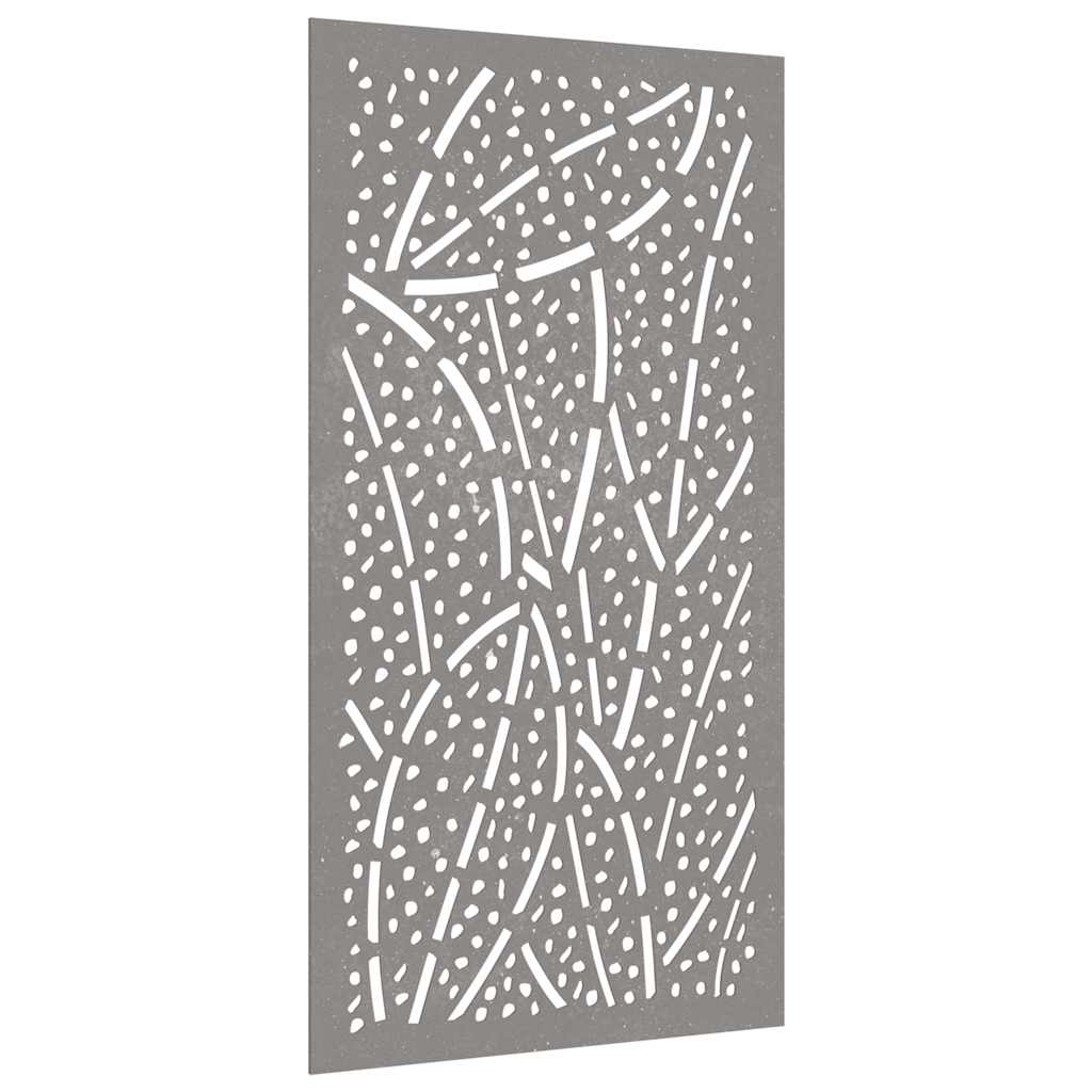 Aia seinakaunistus, 105x55 cm, Corteni teras, lehedisain