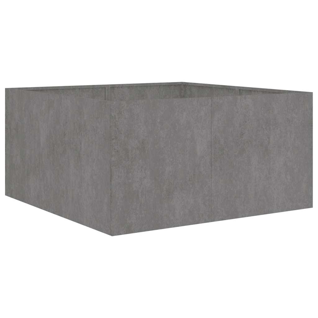 Taimekast, 80 x 80 x 40 cm, Corten teras