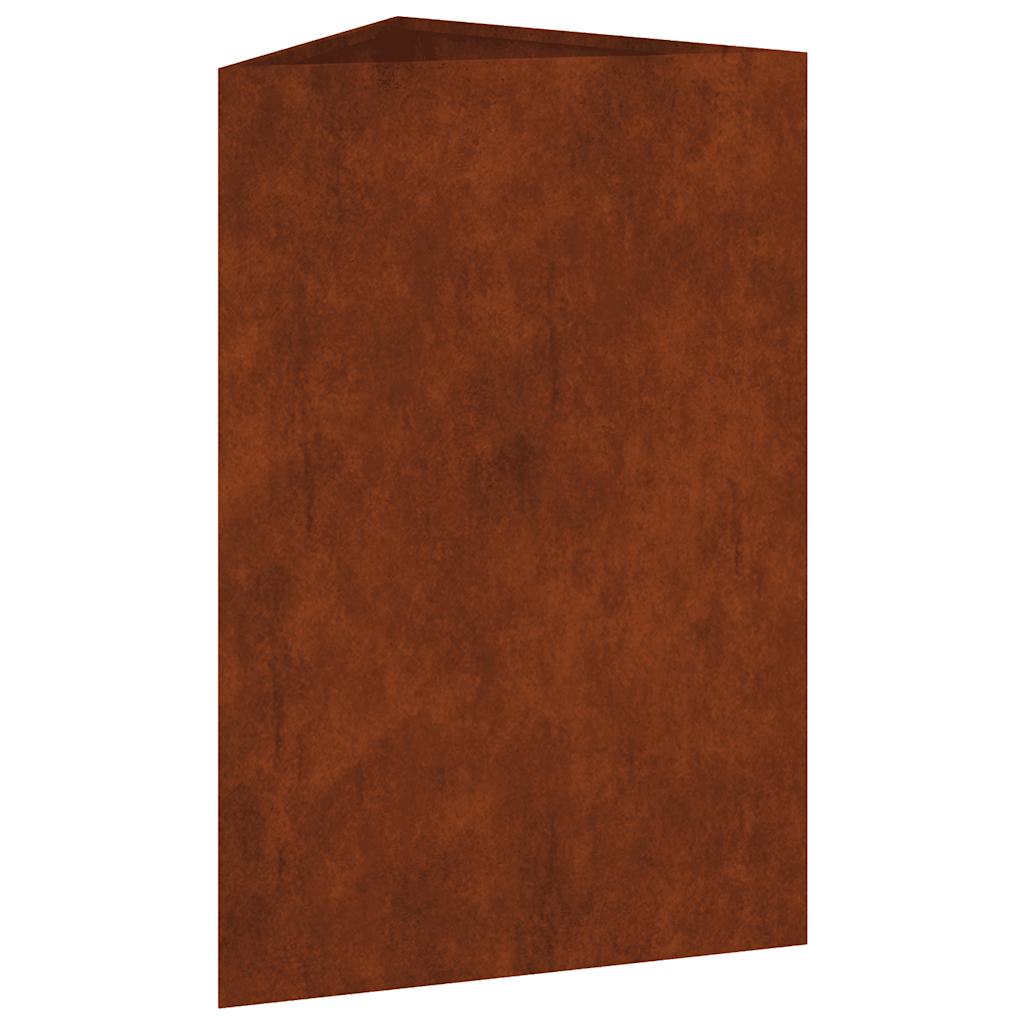 Aia taimekast, 50 x 43 x 75 cm Corten teras
