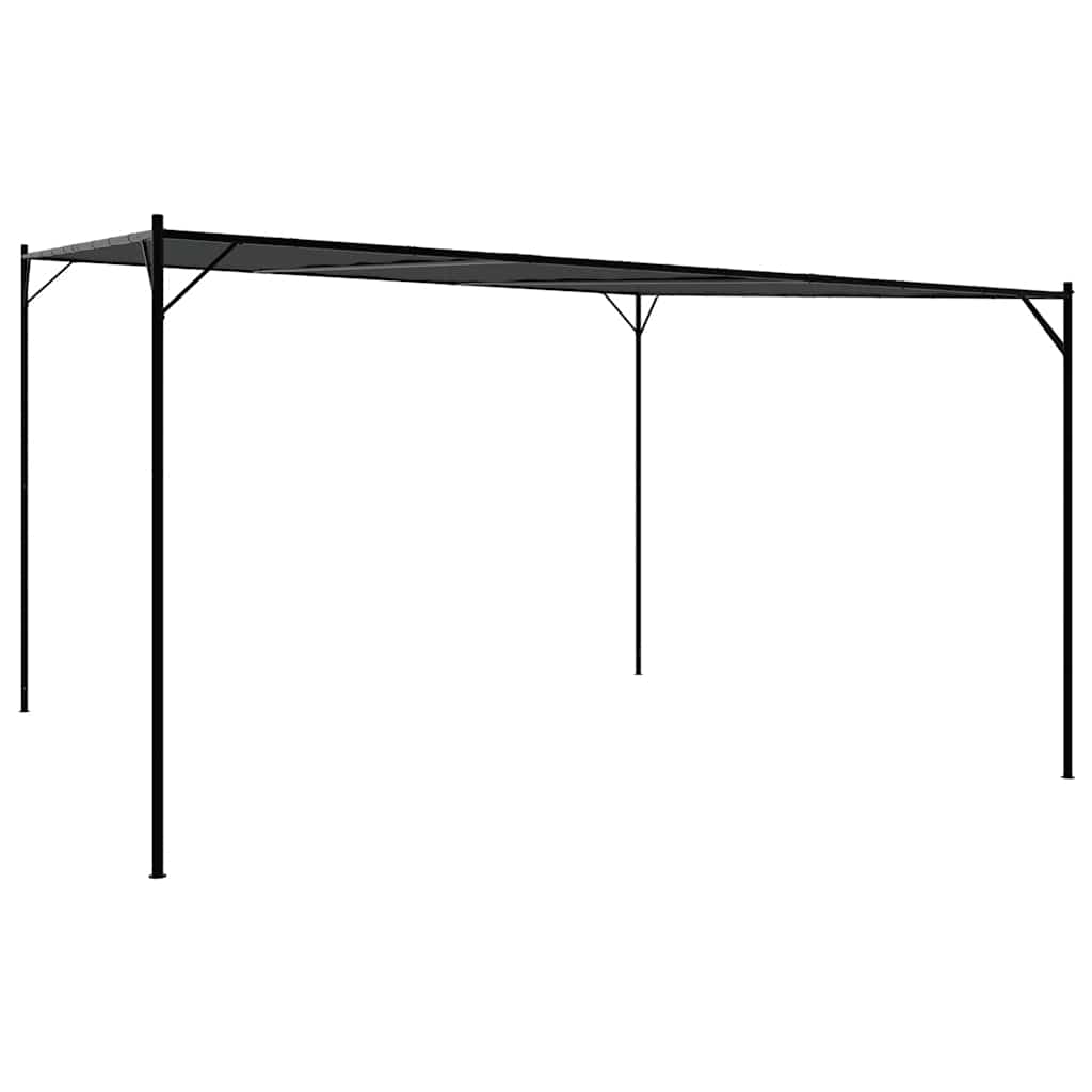 Varikatus, antratsiithall, 4x4 m 180 g/m², kangas ja teras