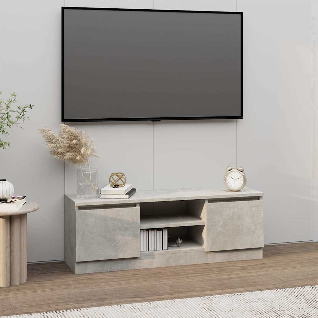 Uksega telerikapp, betoonhall, 102 x 30 x 36 cm