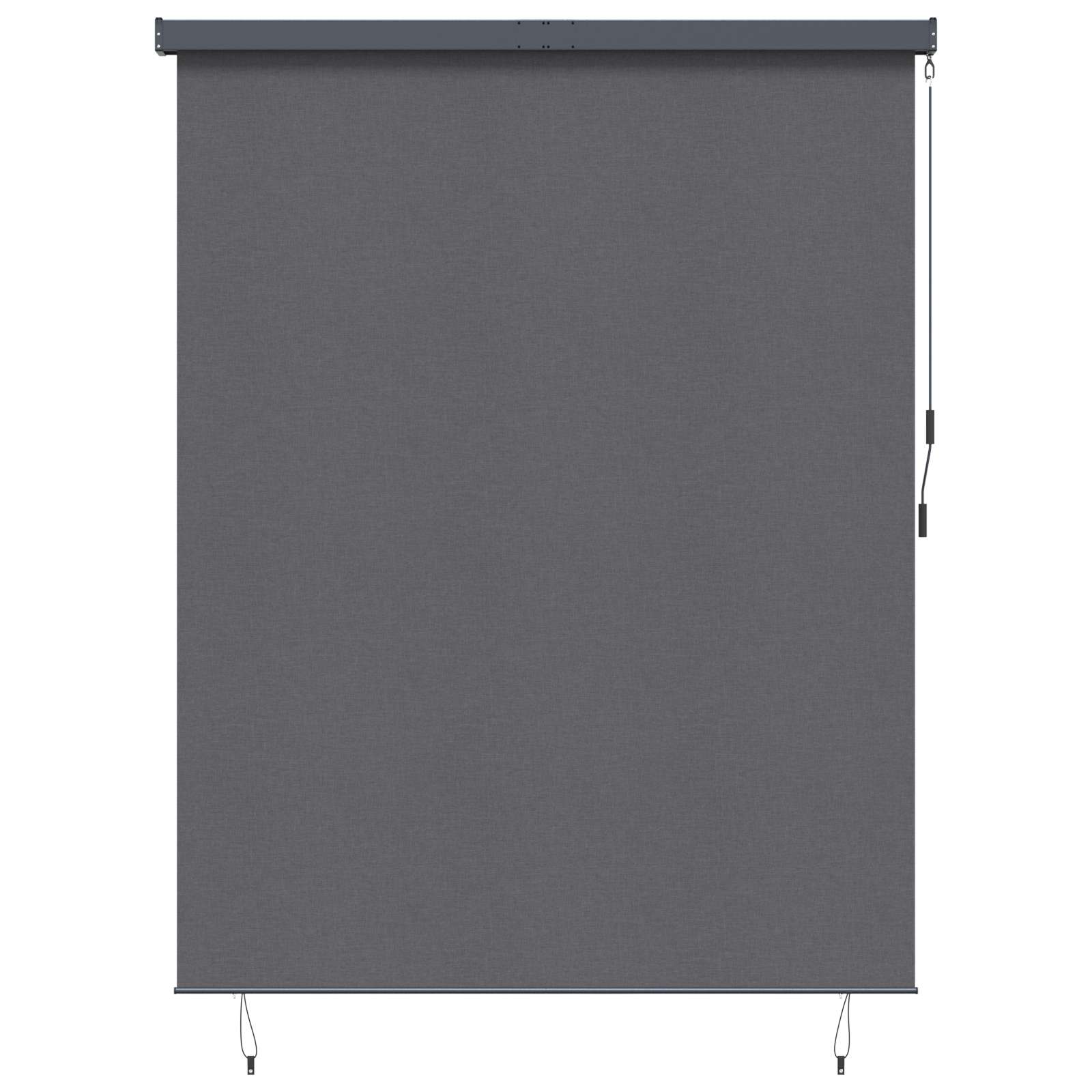 Rulookardin Antratsiit 200 x 250 cm Kangas ja Alumiinium