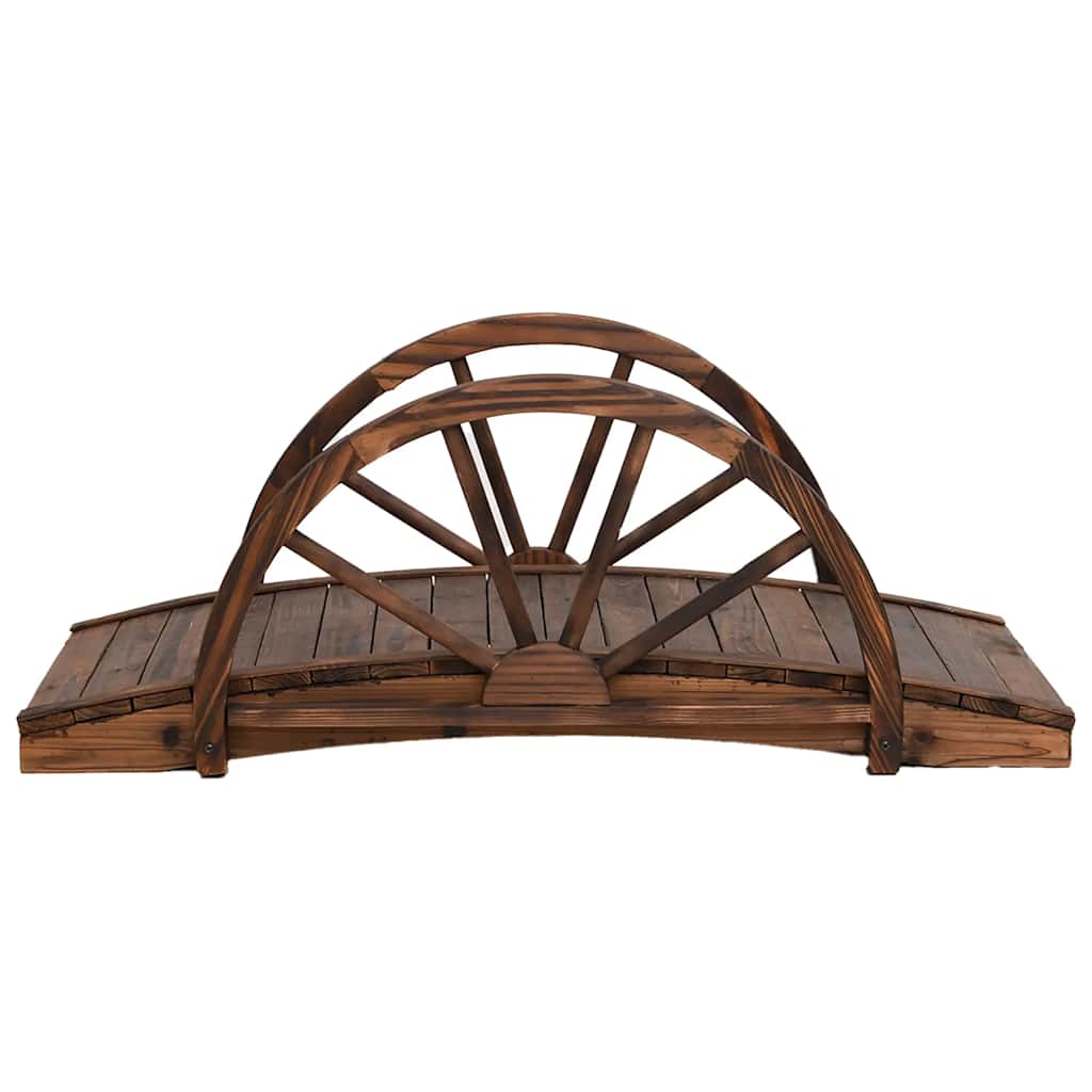 Aiasild poolratta kujuliste piiretega, 99x50x38 cm, nulupuit