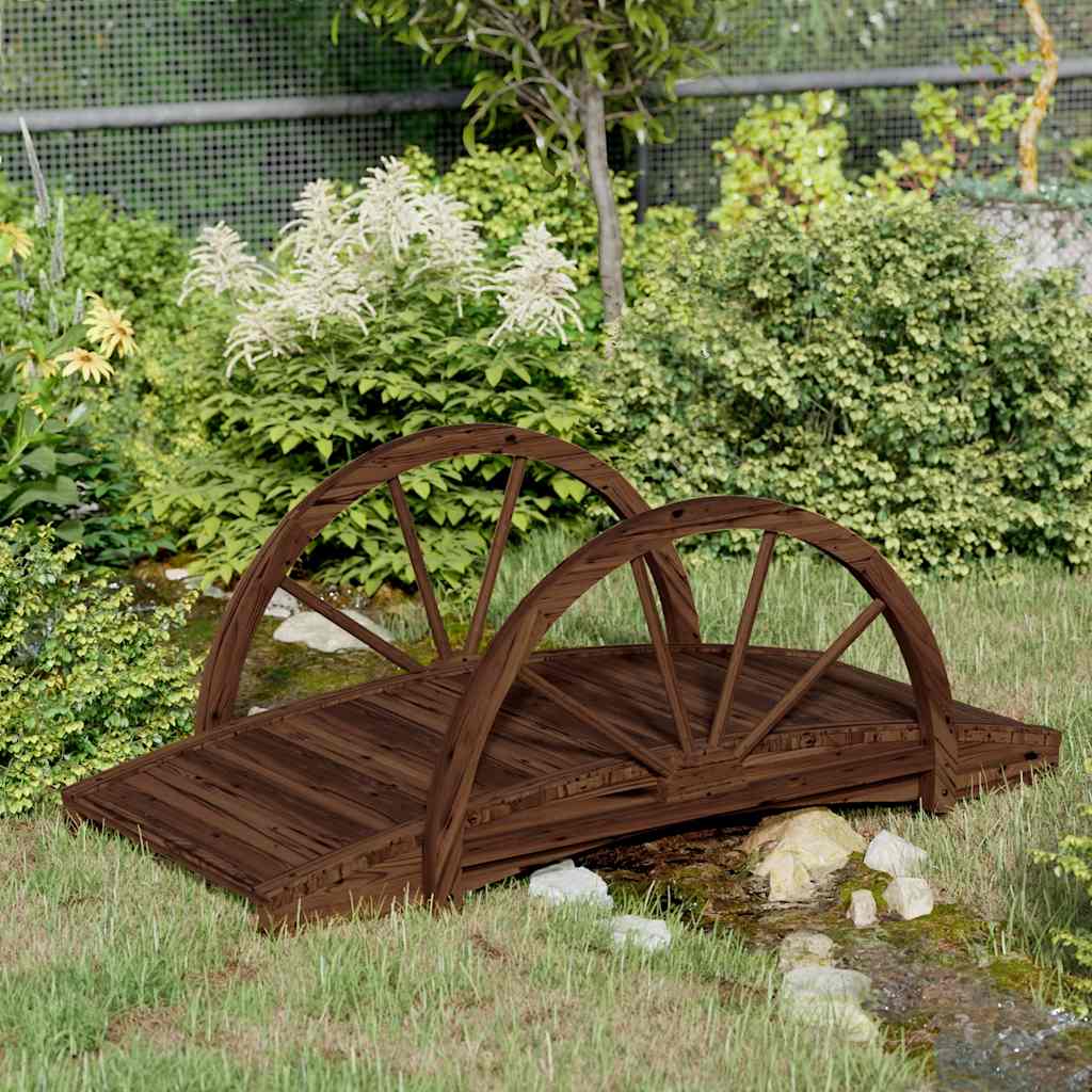 Aiasild poolratta kujuliste piiretega, 99x50x38 cm, nulupuit