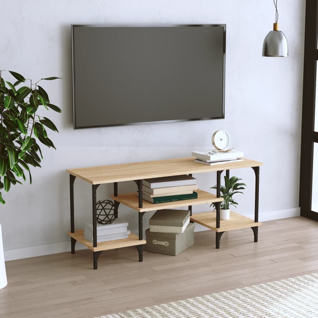 Telerikapp, Sonoma tamm, 102x35x45,5 cm, tehispuit