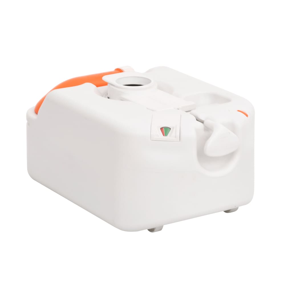 Integreeritav matkatualett, valge, 24+17 l, HDPE ja PP