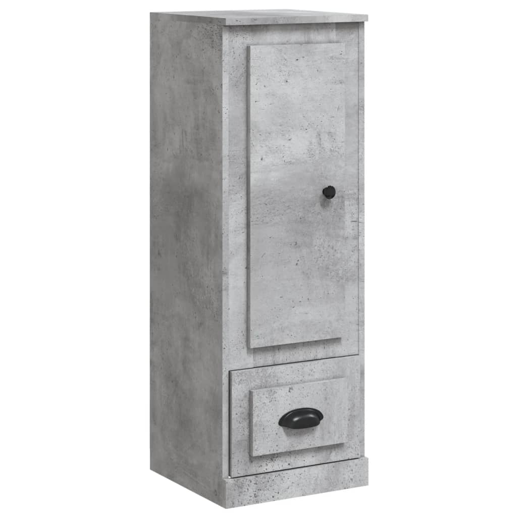 Kõrge kapp, betoonhall, 36 x 35,5 x 103,5 cm, tehispuit