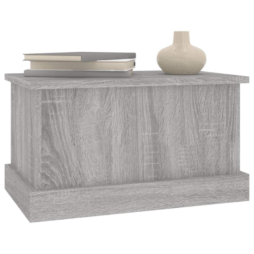 Hoiukast, hall Sonoma tamm, 50 x 30 x 28 cm, tehispuit