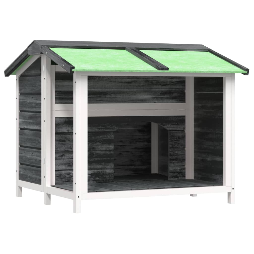 Koerakuut, hall, 96 x 87 x 80,5 cm, männipuit