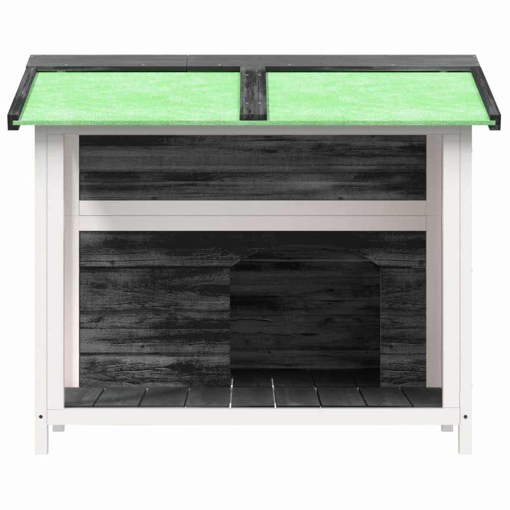 Koerakuut, hall, 96 x 87 x 80,5 cm, männipuit