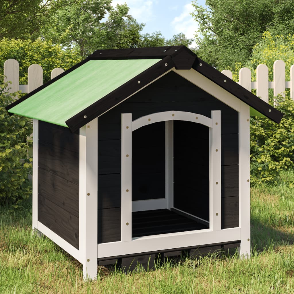 Koerakuut, hall, 65 x 65 x 61,5 cm, männipuit