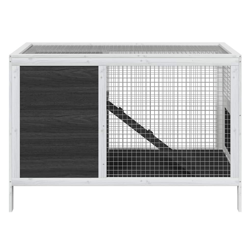 Küülikupuur, hall, 103 x 44 x 69,5 cm, männipuit