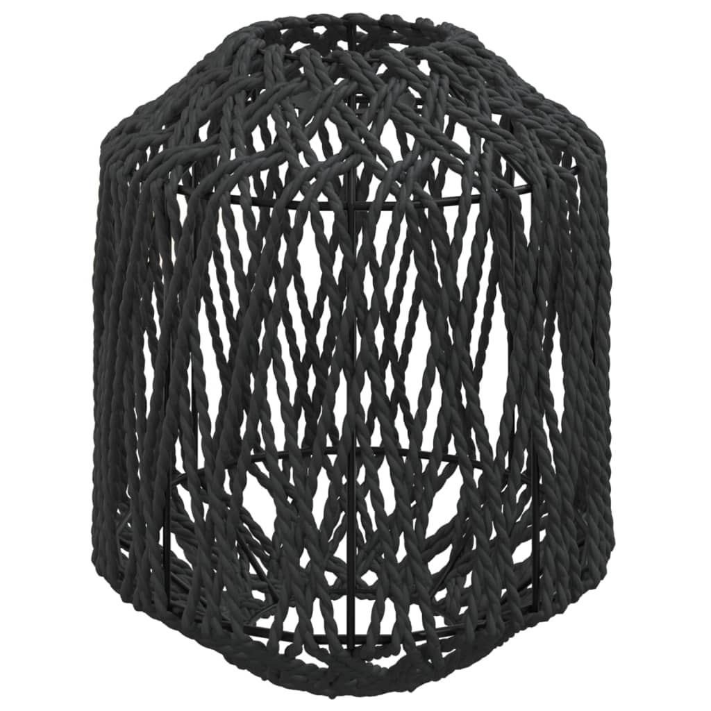 Lambivari, must, Ø23 x 28 cm, raud ja paber
