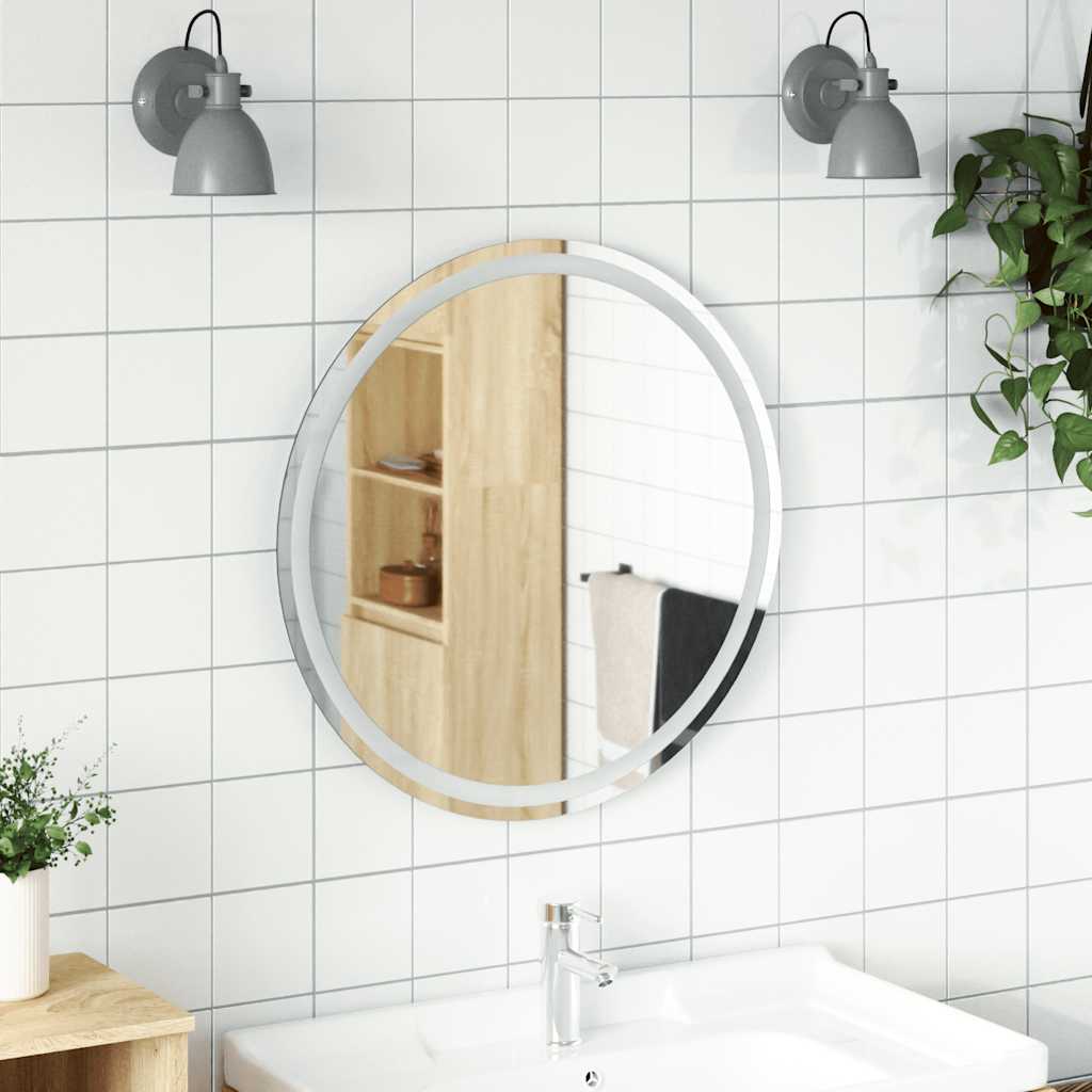 LED vannitoapeegel 70 cm ümmargune
