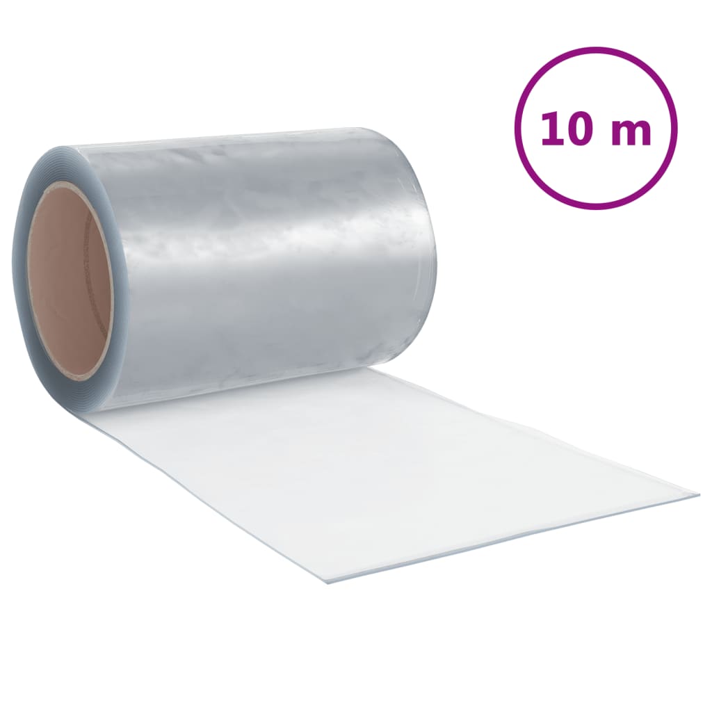 Uksekardin, läbipaistev, 300 mm x 1,6 mm 10 m, PVC