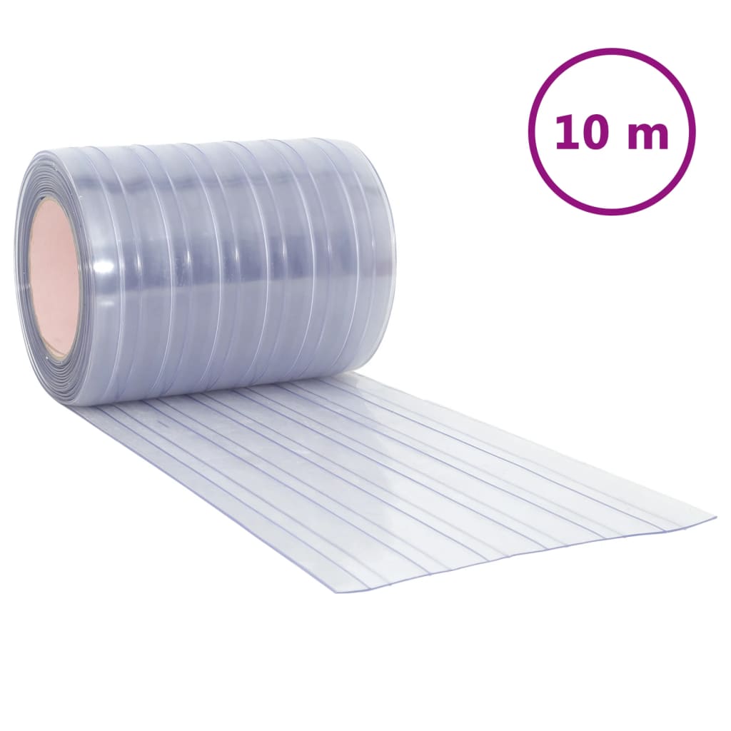 Uksekardin, läbipaistev, 300 mm x 1,6 mm 10 m, PVC