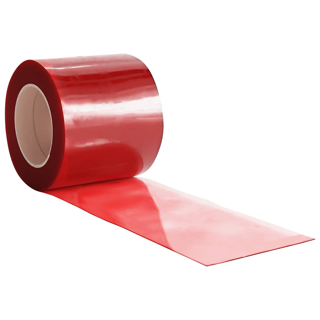 Uksekardin, punane, 200 mm x 1,6 mm 50 m, PVC