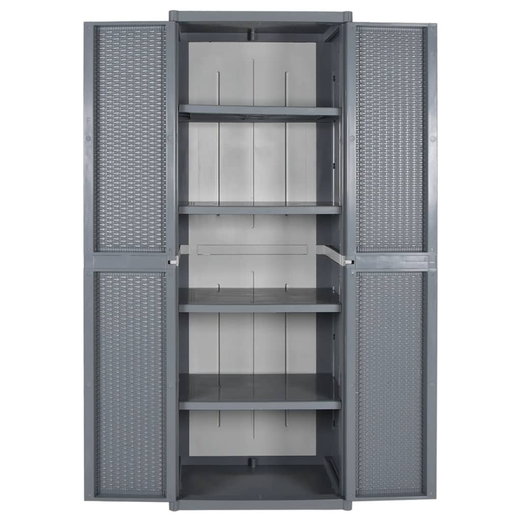 Aia hoiukapp, hall, 65 x 45 x 172 cm, PP rotang