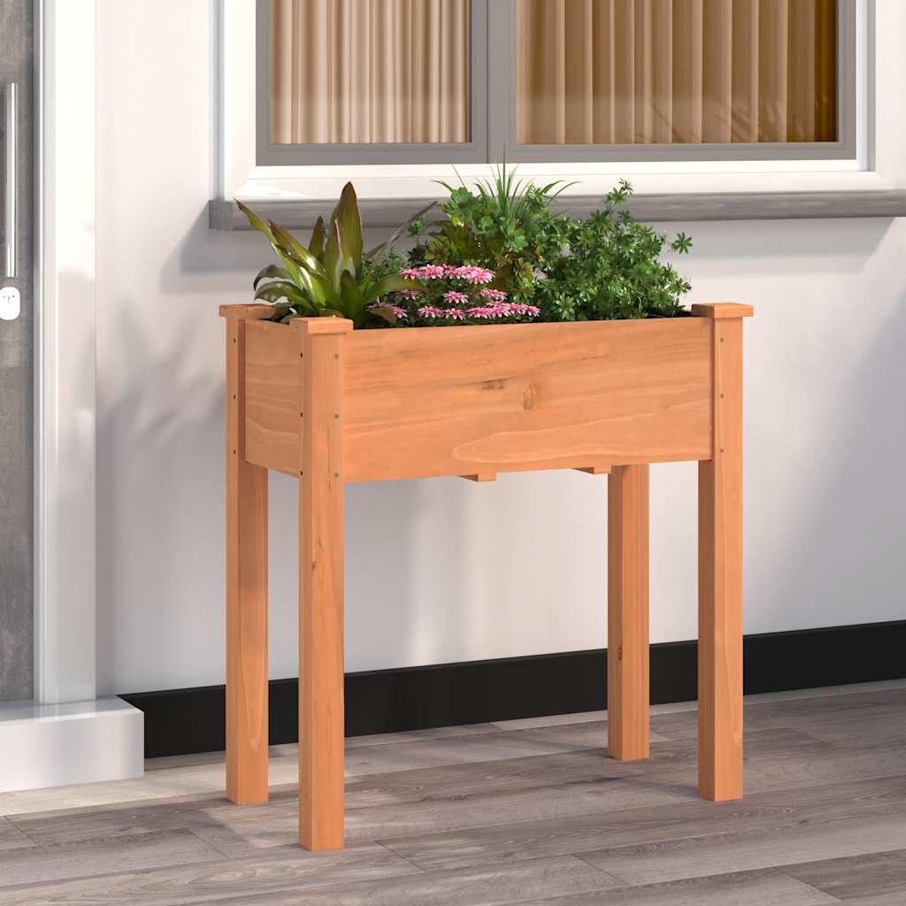 Voodriga taimelava, pruun, 71 x 37 x 76 cm, nulupuit