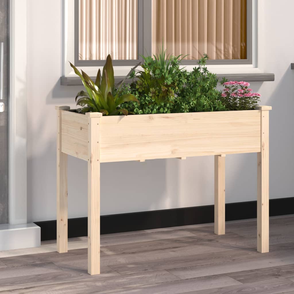 Voodriga taimelava, 118 x 59 x 76 cm, nulupuit