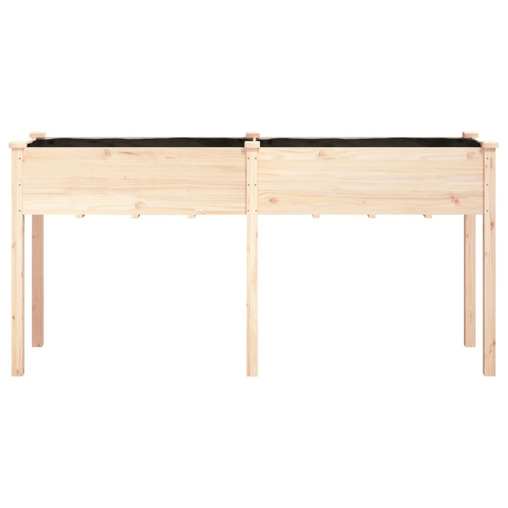 Voodriga taimelava, 161 x 45 x 76 cm, nulupuit