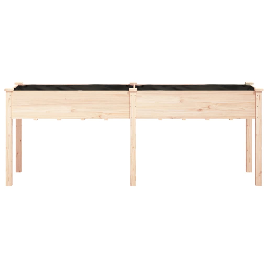 Voodriga taimelava, 203 x 53 x 76 cm, nulupuit