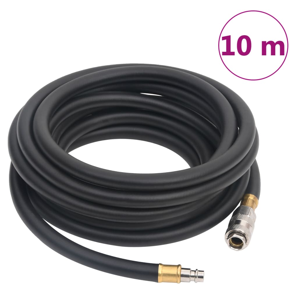 Hübriid õhuvoolik, must, 0,6" 10 m, kumm ja PVC
