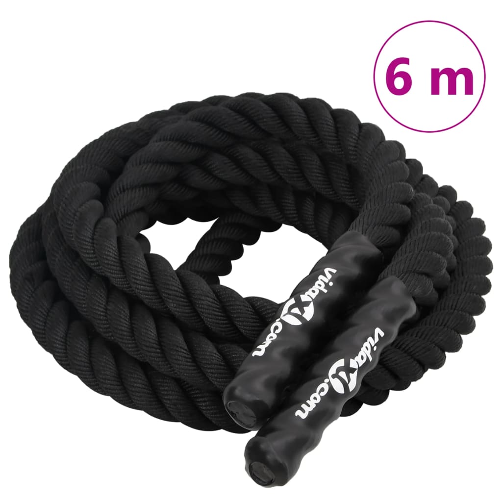 Lahinguköis must 6 m 4,5 kg polüester