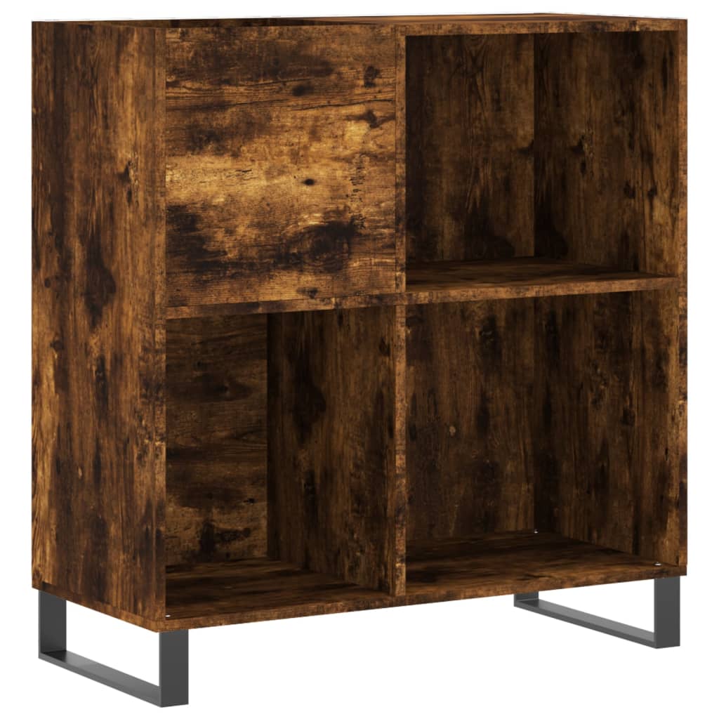 Plaadikapp, suitsutatud tamm, 84,5 x 38 x 89 cm, tehispuit