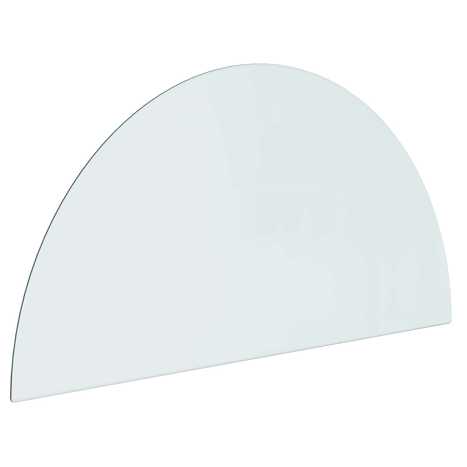 Kaminaklaasi plaat Läbipaistev 1000 x 500 mm Klaas