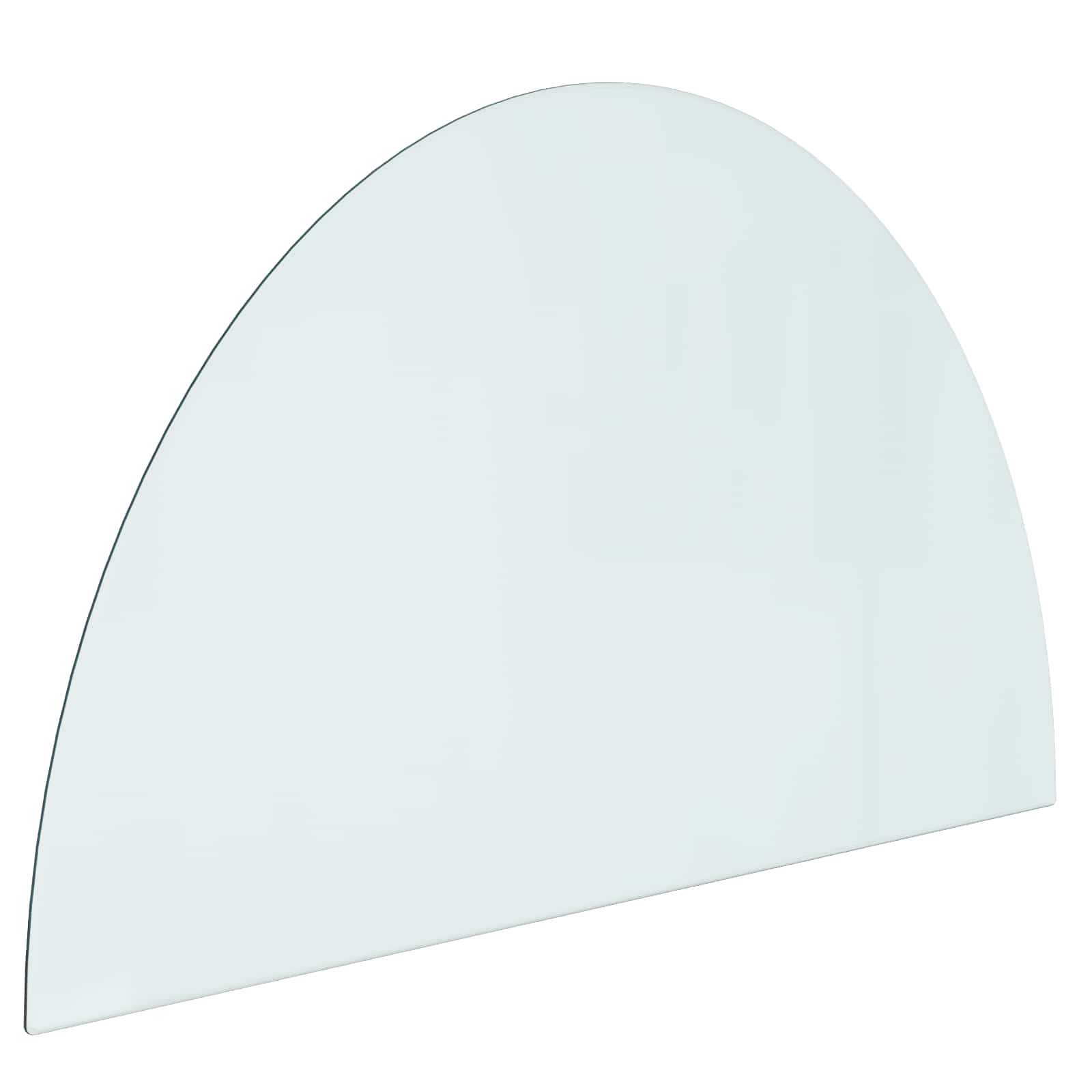 Kaminaklaasi plaat Läbipaistev 1000 x 600 mm Klaas