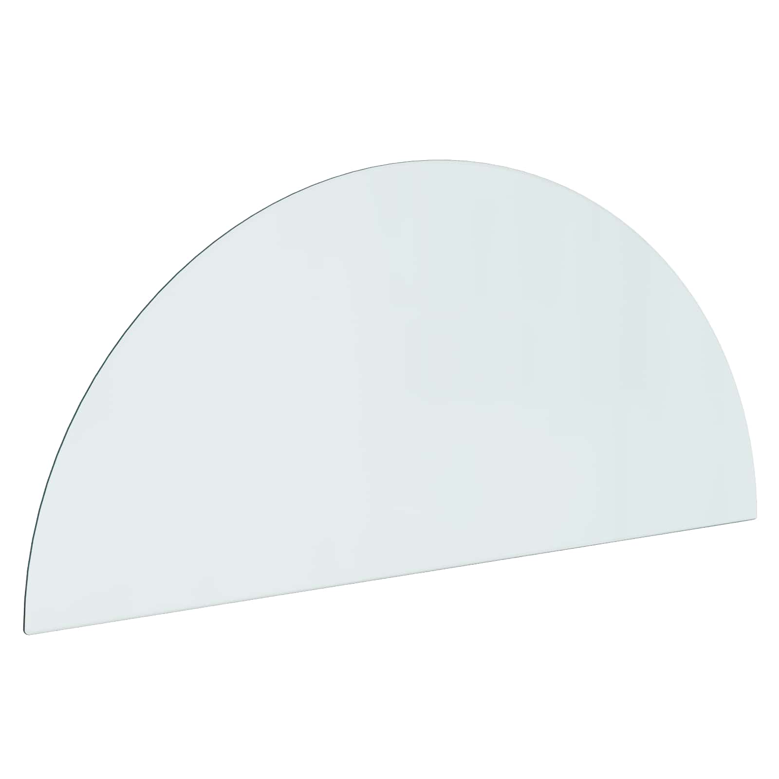 Kaminaklaasi plaat Läbipaistev 1200 x 500 mm Klaas