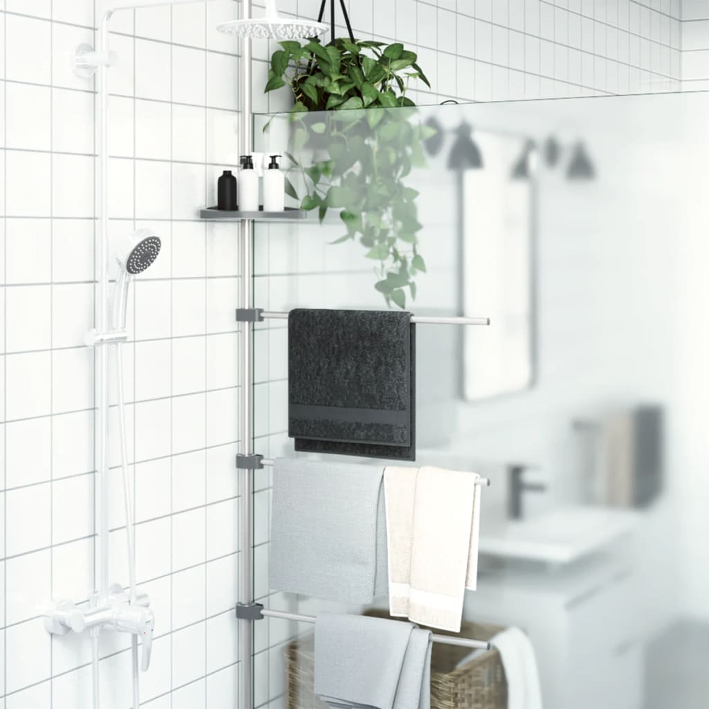 Käterätikuivati, 47 x 280 cm, alumiinium