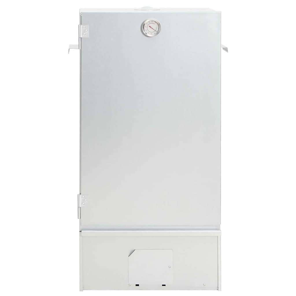 BBQ suitsuahi puulaastudega, 44,5x29x83 cm, tsingitud teras