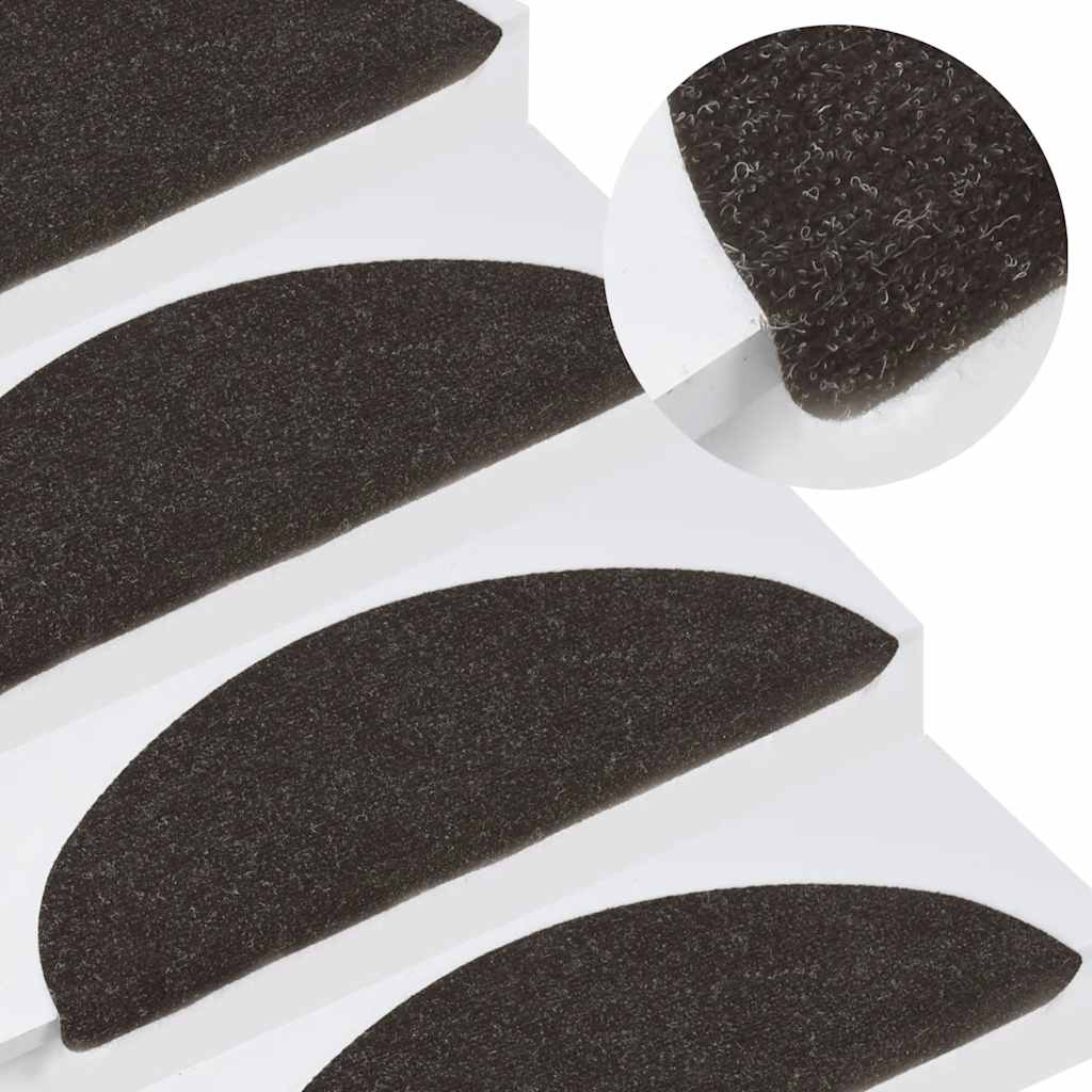 Iseliimuvad trepivaibad 10 tk, must, 56 x 17 x 3 cm