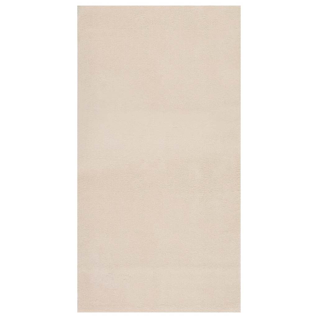 Karvane vaip, beež, 120 x 183 cm, polüester