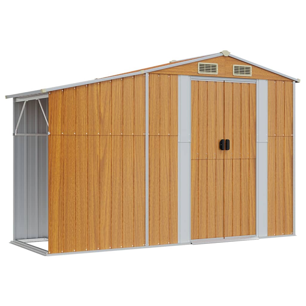 Aiakuur, pruun, 277 x 93 x 179 cm, tsingitud teras