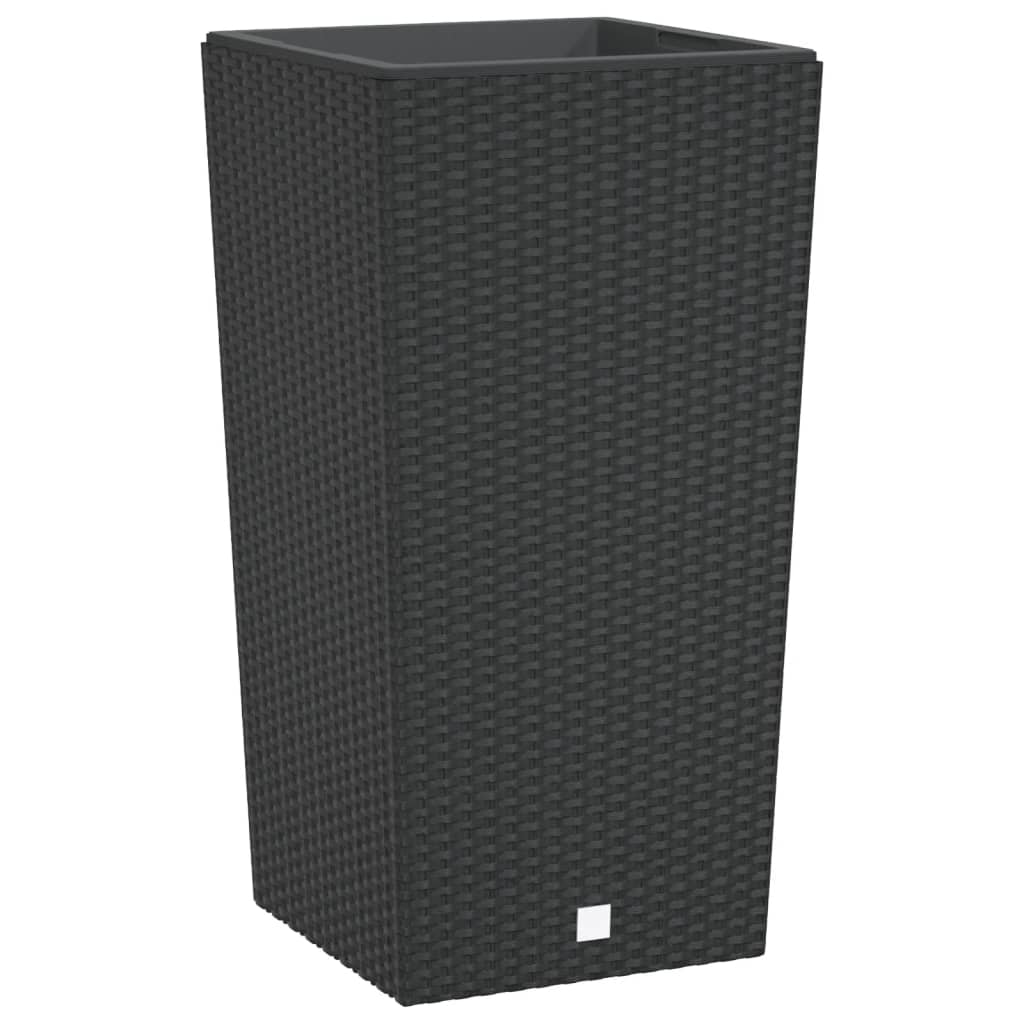 Taimekast eemaldatava sisuga, antratsiithall, 21/49 l PP-rotang