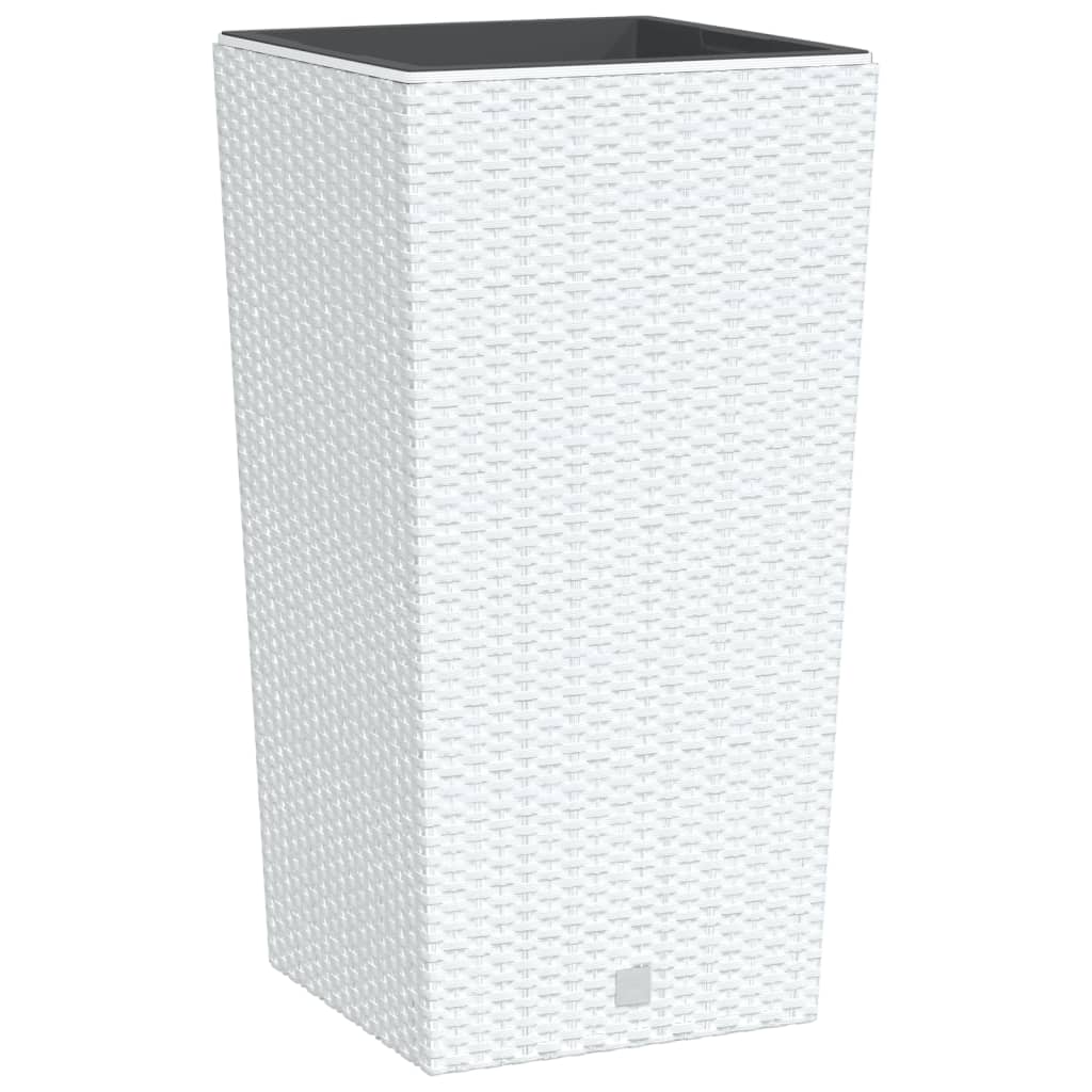 Taimekast eemaldatava sisuga, valge, 21 / 49 l PP-rotang