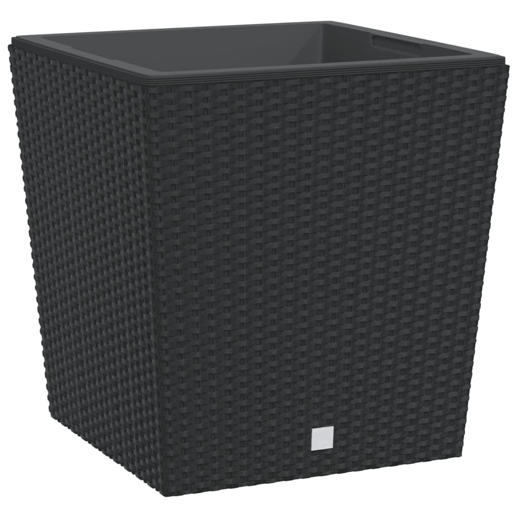 Taimekast eemaldatava sisuga, antratsiithall, 37/64 l PP-rotang