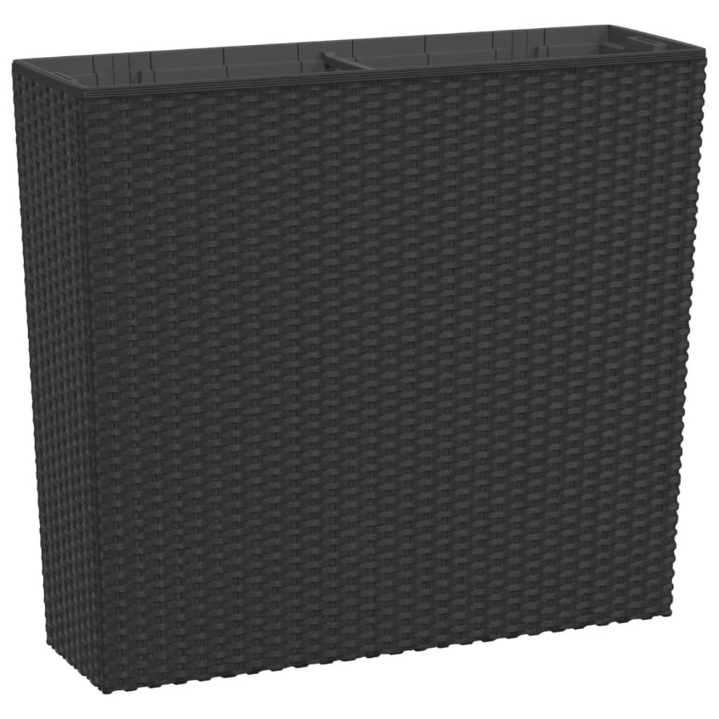 Taimekast eemaldatava sisuga, antratsiithall, 12/44 l PP-rotang