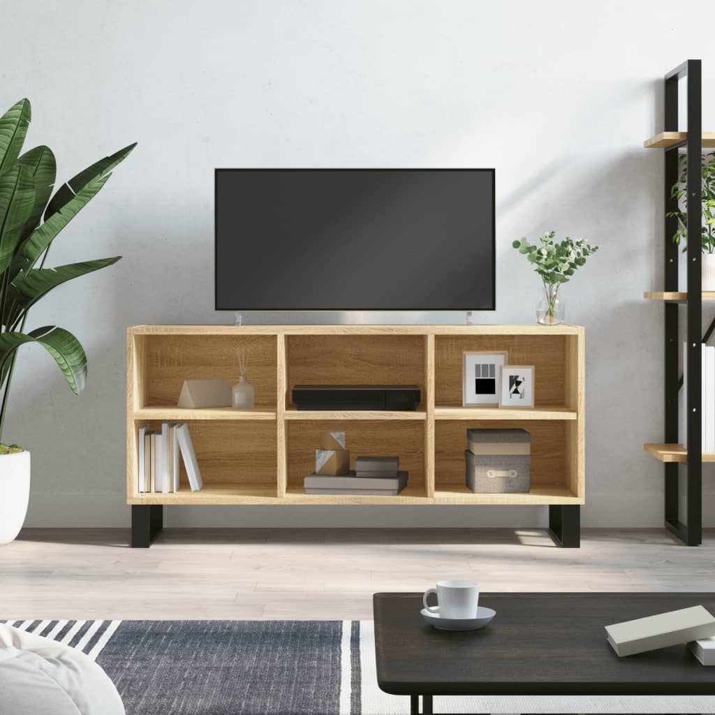 Telerikapp, Sonoma tamm, 103,5 x 30 x 50 cm, tehispuit