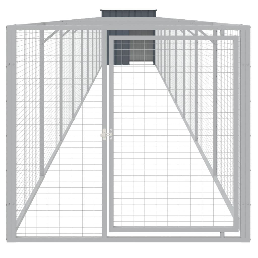 Koerakuut aedikuga, antratsiithall, 110x1017x110 cm, teras