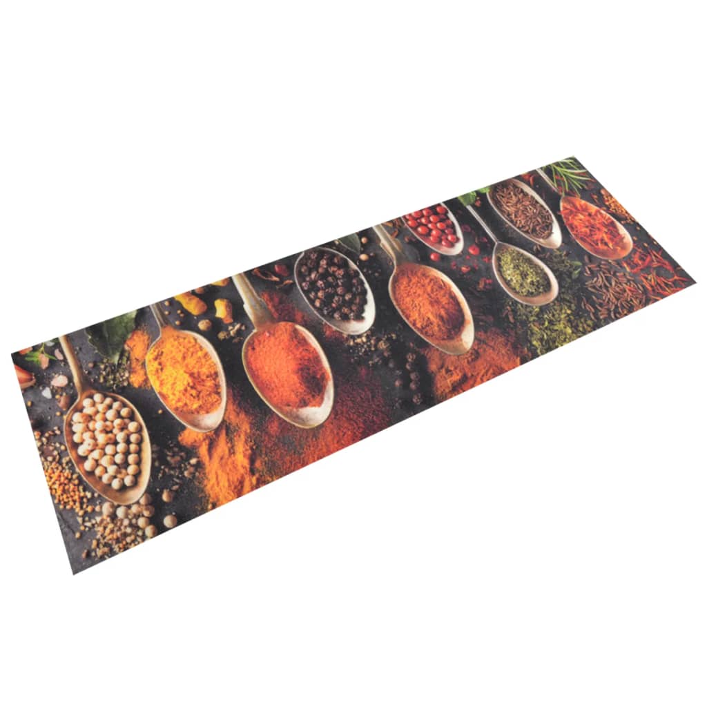 Köögivaip, pestav, lusikad ja vürtsid, 60 x 180 cm, samet