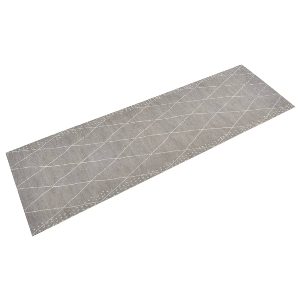 Köögivaip, pestav, rombimuster, 60 x 180 cm, samet