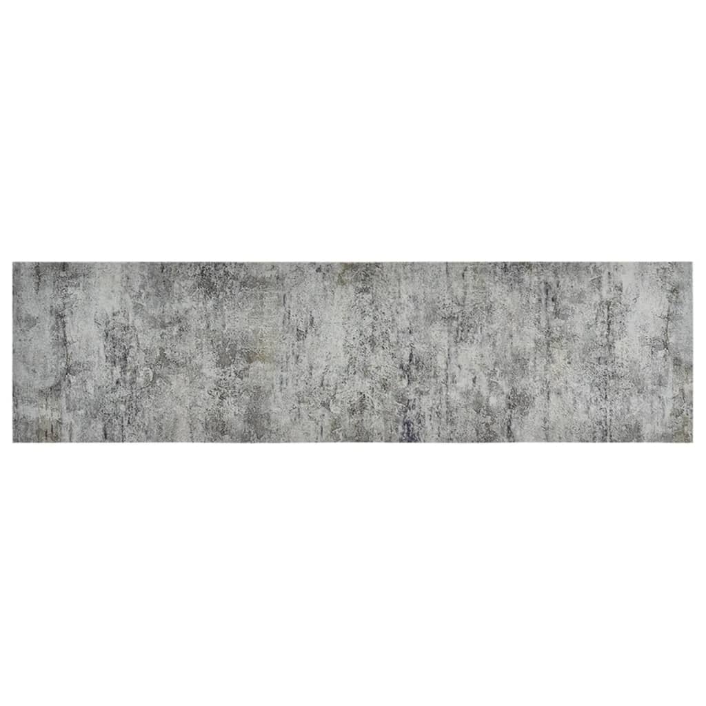 Köögivaip, pestav, betoon, 45 x 150 cm, samet