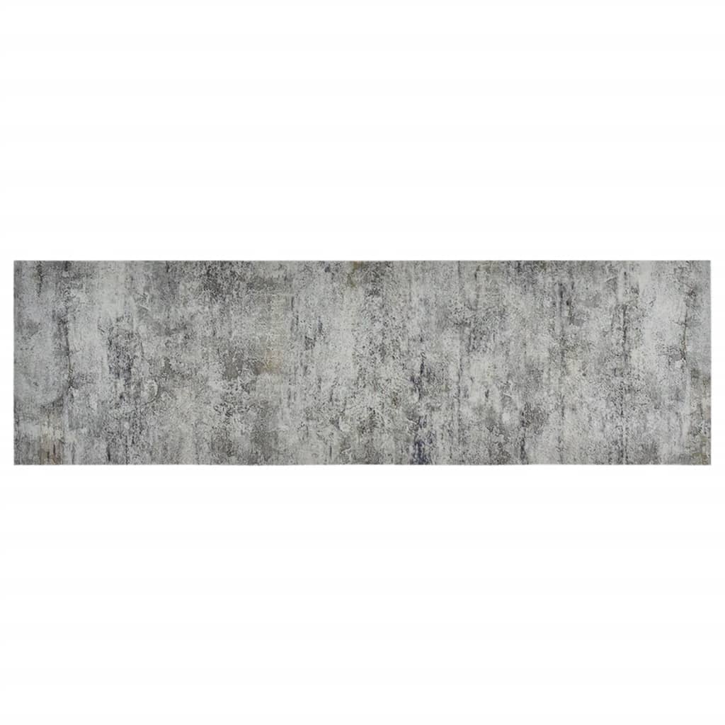 Köögivaip, pestav, betoon, 60 x 180 cm, samet