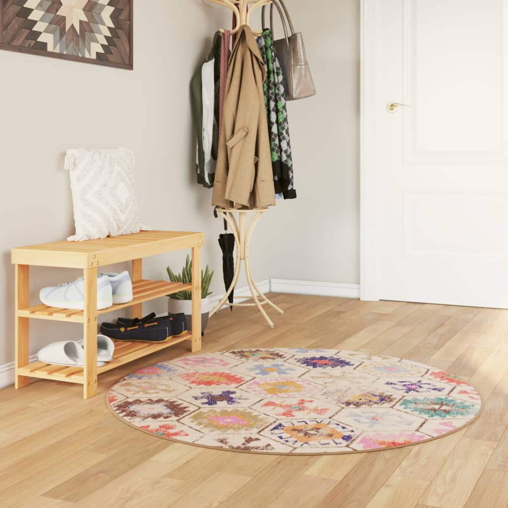 Vaip, pestav, mitmevärviline, Ø120 cm