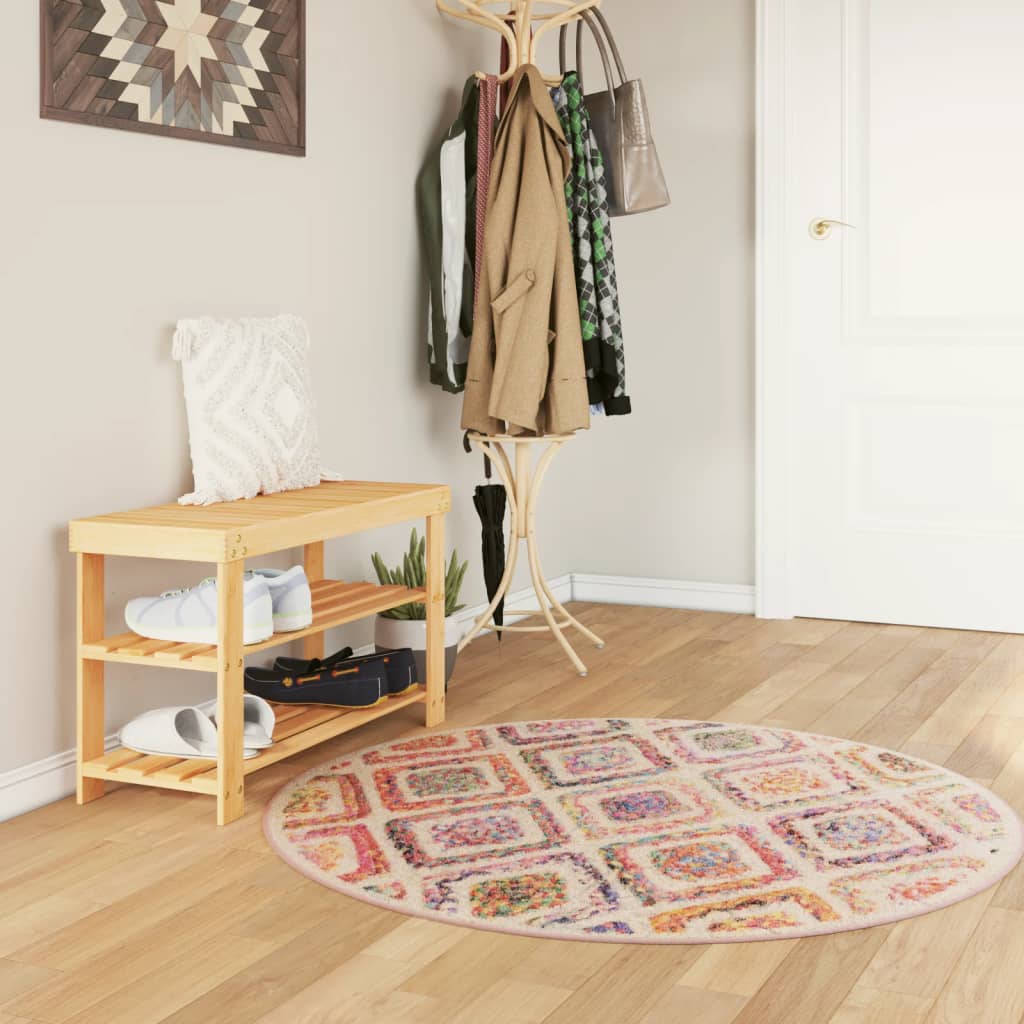 Vaip, pestav, mitmevärviline, Ø120 cm