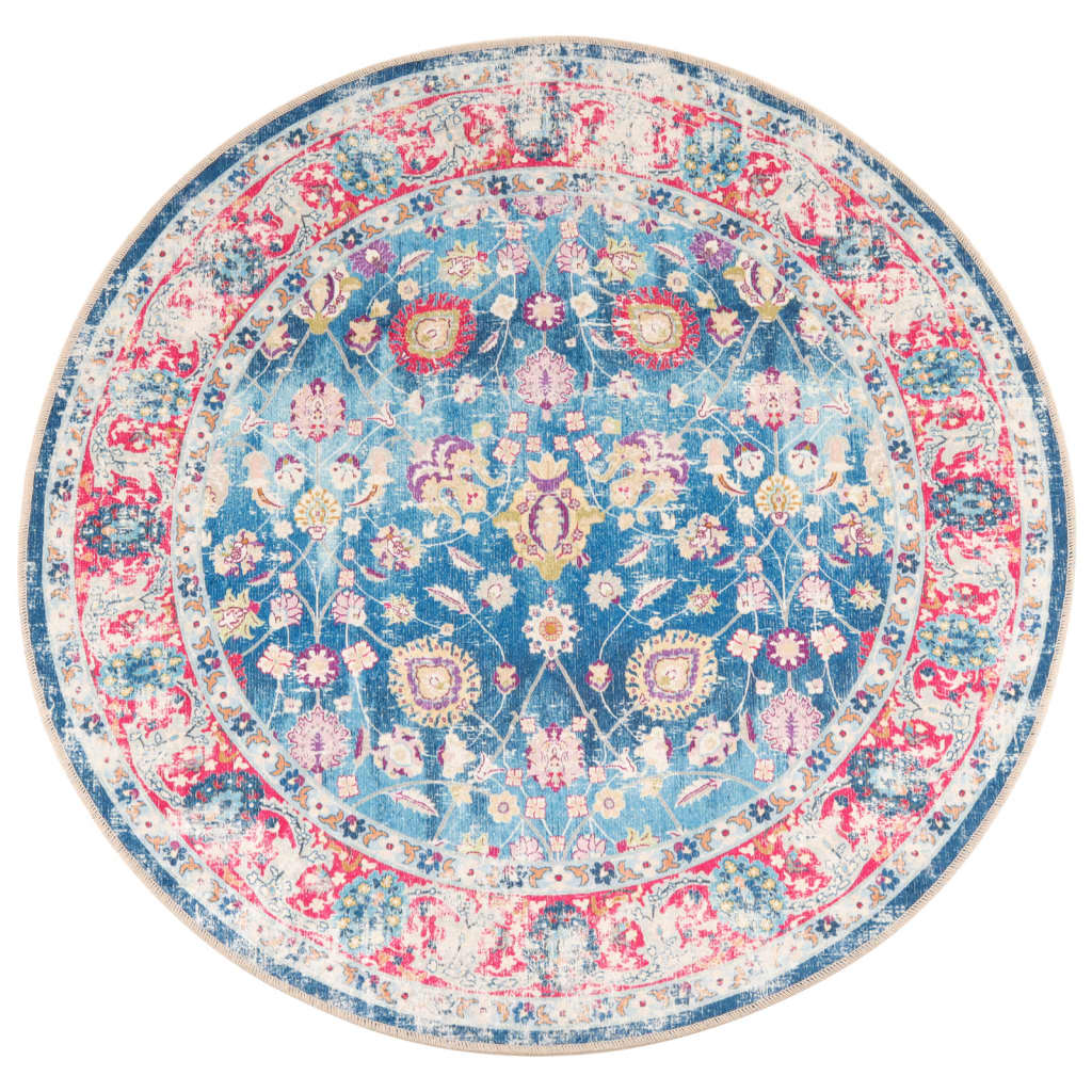 Vaip, pestav, mitmevärviline, Ø120 cm